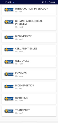 9th Class Biology Notes Screen 3