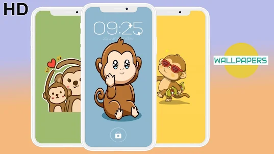 Cute Monkey Wallpaper
