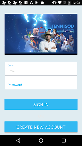 Android application Tennis On Demand screenshort