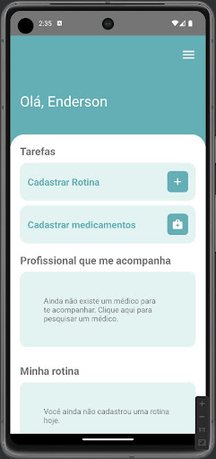 Android application MedBessa screenshort