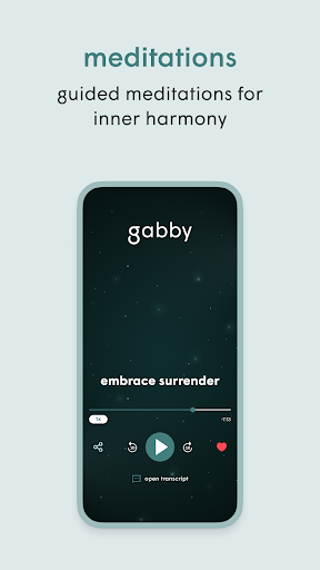 Screenshot of Gabby - Coaching & Meditation