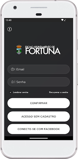 Android application Fortuna Deportes screenshort