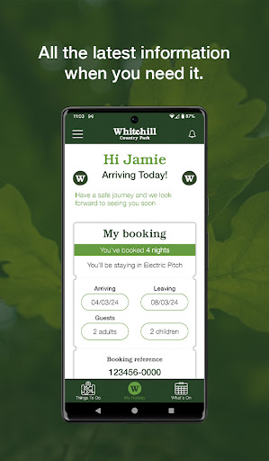 Android application Whitehill Country Park screenshort