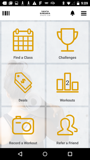 Santa Barbara Athletic Club Screen 3
