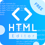 Cover Image of Télécharger HTML Editor Free - HTML, CSS, JavaScript Editor 2.7 APK