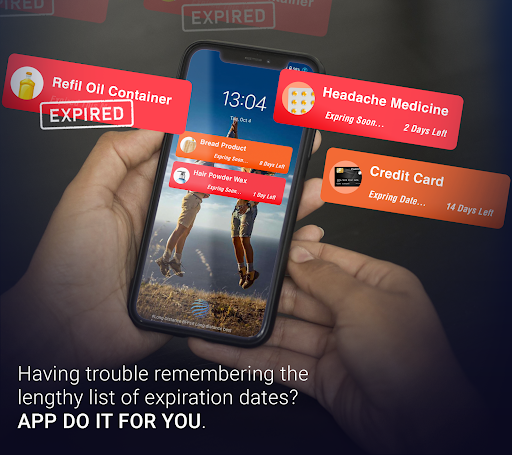 Android application Expiry Date Alerts & Reminders screenshort