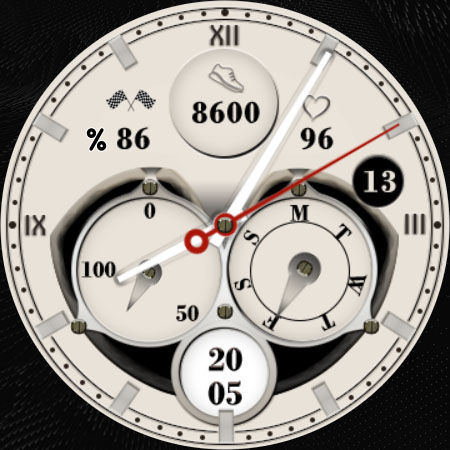 W-Design WOS083 - Watch Face Screen 3