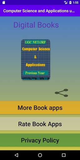 Android application Computer Science - UGC NET JRF screenshort