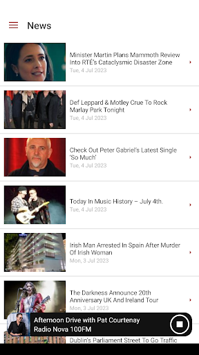 Radio Nova – Ireland Screen 3