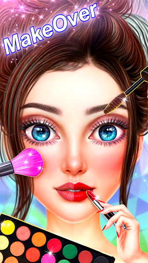 Fashion Doll Makeover Game Screen 3
