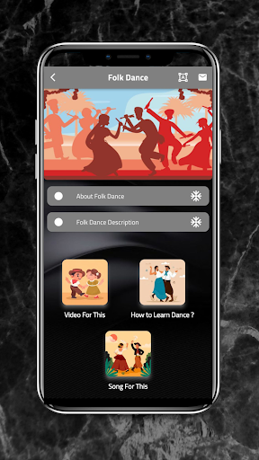 Android application Folk Dance screenshort