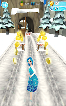 Ice Princess ❄️ Frozen Mountain Runのおすすめ画像4