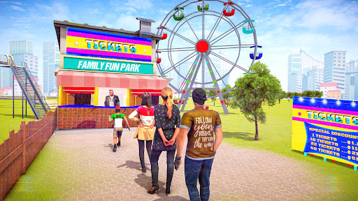 Virtual Family Theme Park 3d