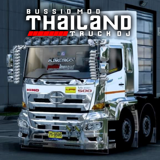 Bussid MOD Thailand Truck DJ logo