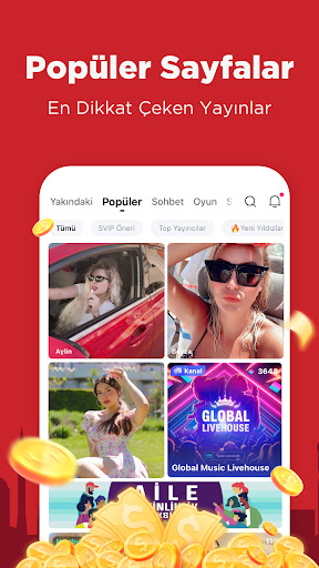 Bigo Live -Canlı Yayın, Sohbet ekran görüntüsü