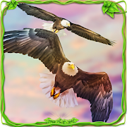 Eagle Racing Simulator: Animal Race Game