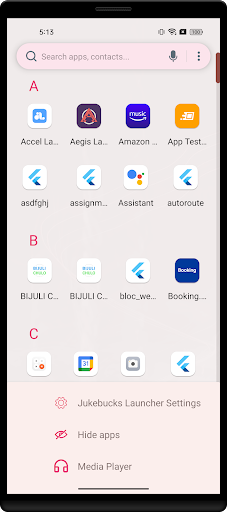 Jukebucks Launcher Screen 3