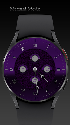 Blue And Pink Watch Face Screen 2