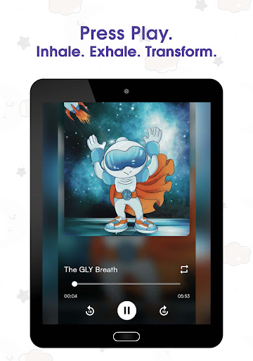 Screenshot of GLY: Learn to Meditate | Kids