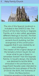 Sightseeing in Spain