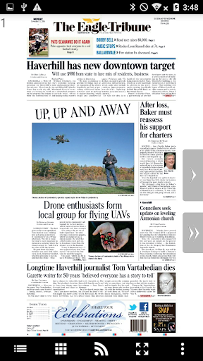 Android application Eagle-Tribune North Andover MA screenshort
