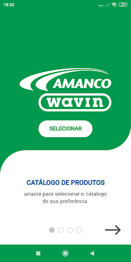 Android application Catálogo Amanco Wavin screenshort