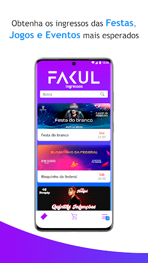 Android application Fakul screenshort