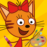 Kid-E-Cats: Draw & Color Games icon
