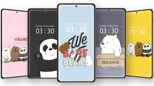 Bear Wallpaper Cute 4K Screen 2