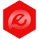 EvolveSMS Theme - Minimus Red icon
