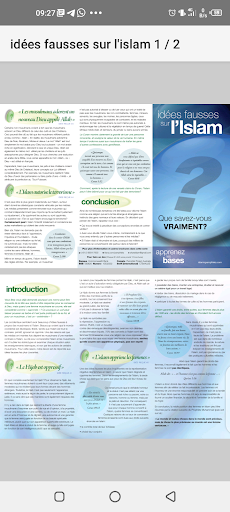 Idées fausses sur lislam