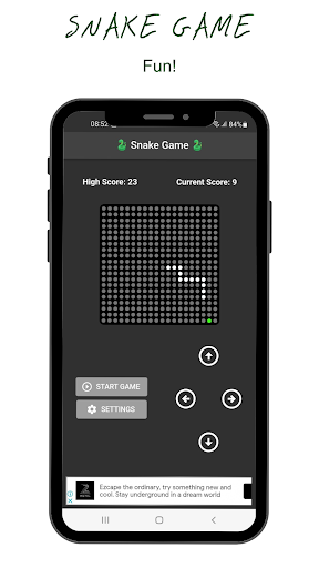 Snake Game Screen 2
