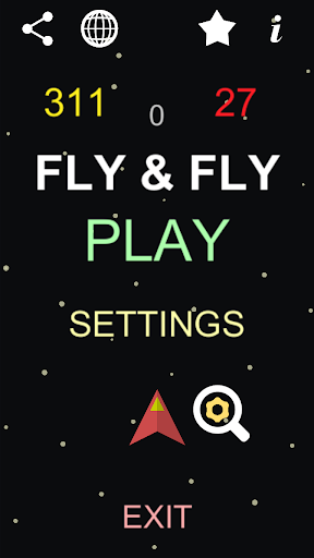 Android application Fly & Fly! screenshort
