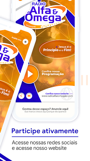 Rádio Alfa e Ômega Screen 2