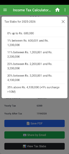 Income Tax Calculator
