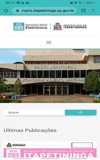 Servidor Público de Itapetinin