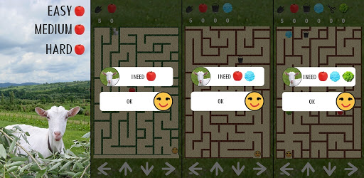 Feed The Goat - Maze Mission Screen 2