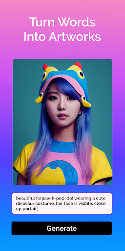 Android application Nalle-E : AI Art Generator screenshort