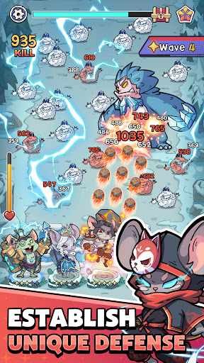 Android application Mouse Rush screenshort