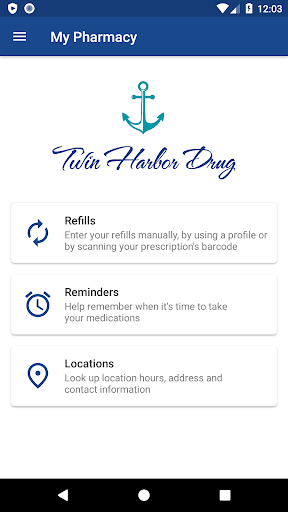 Android application Twin Harbor Drug screenshort