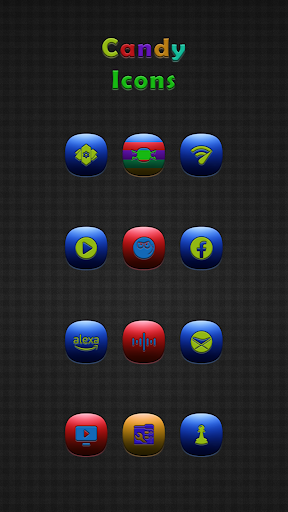 Screenshot of Candy Icon Pack