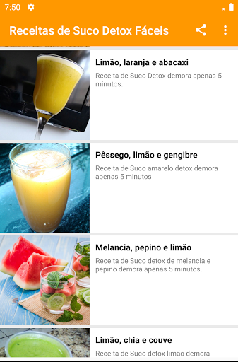 Receitas de Suco Detox Fáceis