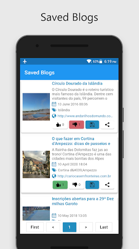 1000 Blogs de Viagem - Os melh Screen 3