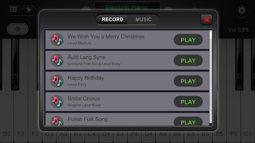 Screenshot of Real Piano For Pianists