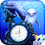 Aquarium Live Wallpaper - Analog Clock Apk