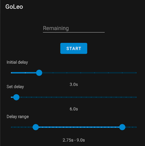 GoLeo Screen 2