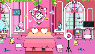 Game screenshot Tizi Town - Pink Home Decor hack