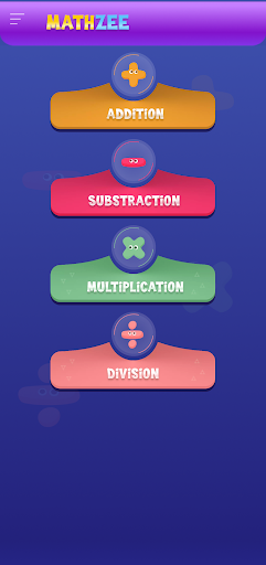 Android application Mathzee screenshort