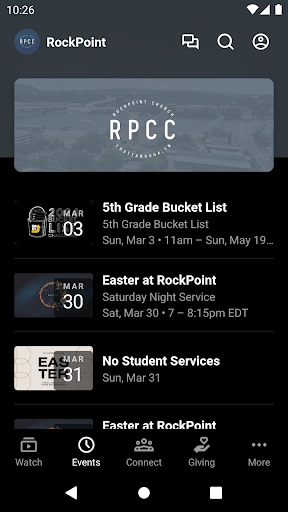 RockPoint Church Chattanooga Screen 2