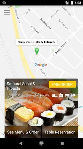 Samurai Sushi & Hibachi Screenshot 2 - AppWisp.com